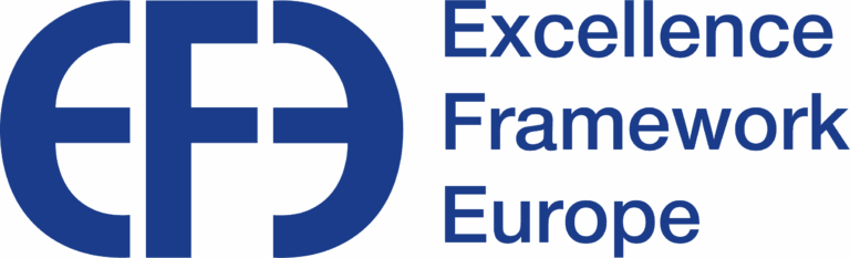 Excellence Framework Europe Logo in blau